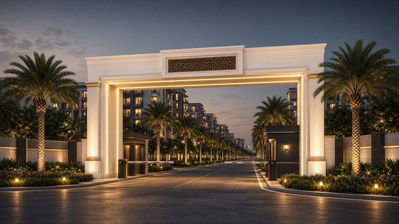 Grand Designer Entrance Gate at Codename Udaan